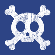 Skull and Crossbones Happy Halloween Shirts