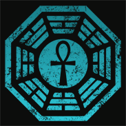 LOST Dharma Blue Ankh