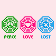 LOST Peace Love Dharma