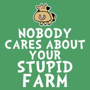 Stupid Farmville on Facebook