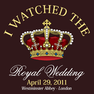 I watched the Royal Wedding