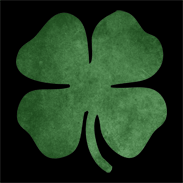 Grunge Shamrock St Patrick's Day