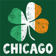 Irish Flag Shamrock Chicago
