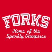 Twilight Forks Sparkly Vampires