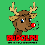 Rudolph the Red Nosed Reindeer Merry Christmas Xmas